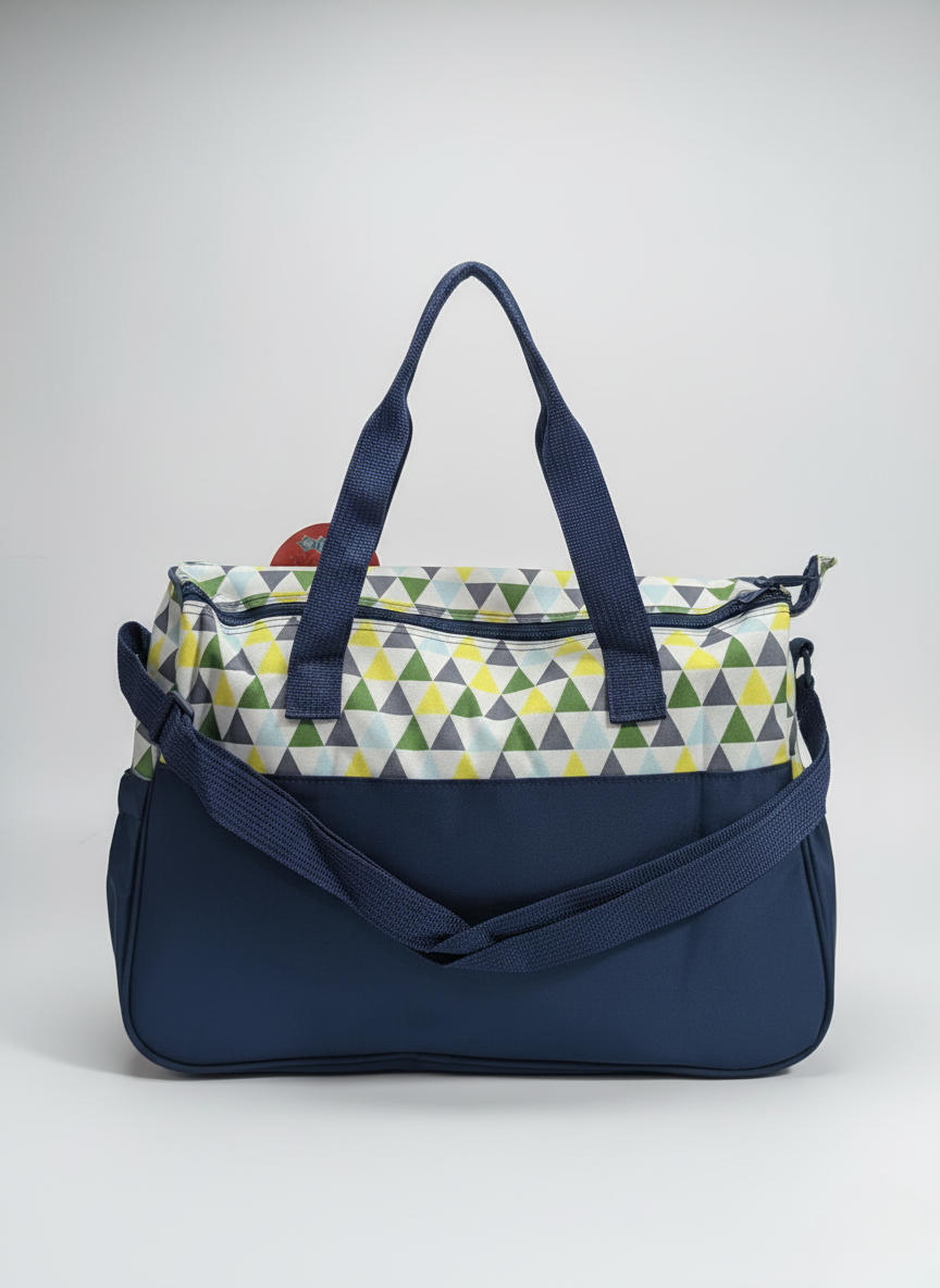 Little Dino" Multi-Pocket Utility Diaper Bag